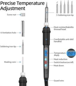 img 3 attached to Electronic Kingsdun Adjustable Temperature Thermostatic