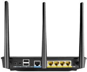 img 1 attached to 🔁 Восстановленный маршрутизатор ASUS RT-AC66U Dualband AC1750 Gigabit с портом Wi-Fi.