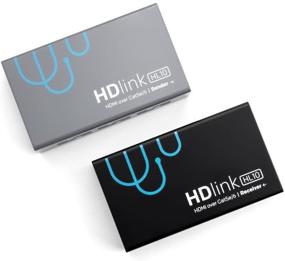 img 1 attached to Sewell Direct SW-29969 1080p HD-Link HDMI Одиночный 🔌 Кат5 удлинитель - увеличивает дальность сигнала до 175 футов