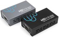 sewell direct sw-29969 1080p hd-link hdmi одиночный 🔌 кат5 удлинитель - увеличивает дальность сигнала до 175 футов логотип