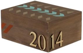 img 3 attached to 🔲 Versatile Unfinished Wooden Box with Hinged Lid - Ideal for Crafts, Hobbies, Storage & Home Décor