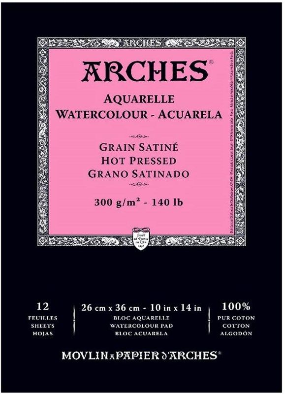 arches 400014958 watercolor pad press 로고