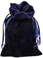 navy blue velvet tarot bag - 6 x 9 | paper mart logo