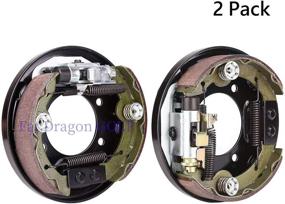 img 1 attached to 🏎️ Panglong Golf Cart Brake Assembly: Compatibility with EZGO TXT PDS Medalist & Yamaha G14-G22 (2PCS)