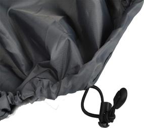 img 1 attached to 🚣 iiSPORT Waterproof Kayak Cover - UV Protection for Fishing Boat, Hobie Pro Angler, Rowing Shell & Paddle Board - Dustproof and Sunblock Storage Cover