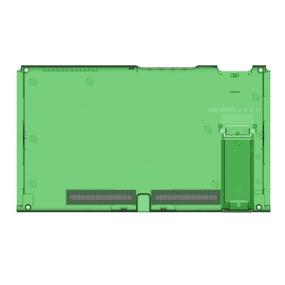 img 2 attached to 🎮 BASSTOP Transparent Back Plate DIY Replacement Shell Case for Nintendo Switch Console (NS NX) - No Electronics Included (Console-Jungle Green)