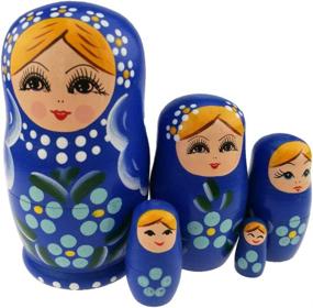 img 4 attached to Winterworm Matryoshka Handmade Christmas Decoration