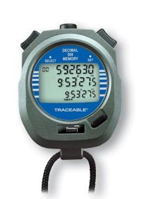 img 1 attached to ⏱️ Thomas Traceable ABS Plastic Decimal Stopwatch with Triple Display, High Accuracy, Compact Design