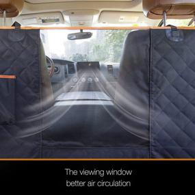 img 2 attached to iBuddy X-Large Dog Seat Cover for Trucks, SUVs & Large Vehicles - Waterproof, Durable, & Machine Washable; with Mesh Window to Guard Against Dirt and Pet Fur