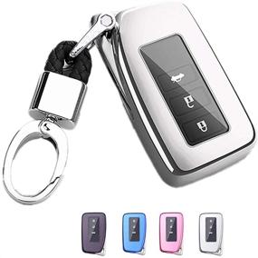 img 4 attached to Чехол-протектор Lexus Key Fob TPU Case от Mofei - премиум-держатель для повышенной защиты