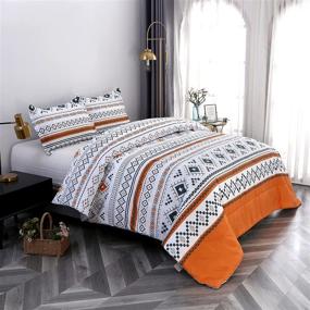 img 3 attached to SDY Lightweight Comforter Geometric Microfiber