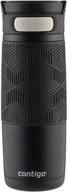 ☕️ contigo 72086 transit 16oz matte black grip a - reliable and stylish travel mug (1 count) логотип