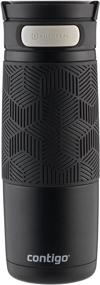 img 4 attached to ☕️ Contigo 72086 Transit 16oz Matte Black Grip A - Reliable and Stylish Travel Mug (1 Count)