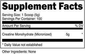 img 3 attached to 💪 XPI Сырое моногидрат креатина в порошке (500 г) - без глютена и не содержит ГМО: повышает эффективность и мышечную силу
