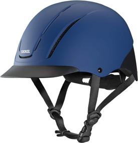 img 2 attached to 🐴 Troxel Spirit Equestrian Helmet, Navy Duratec, Size Medium (7 - 7 3/8)