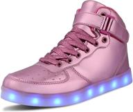👟 highly visible light flashing toddler boots - vibrant boys' shoes and sneakers logo