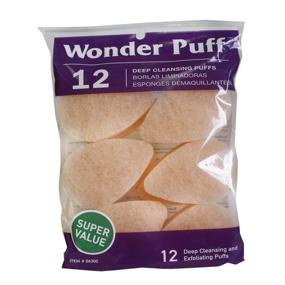 img 1 attached to 🧼 Wonder Puff Deep Cleansing Puffs - Pack of 24 (2 Packs)