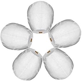 img 1 attached to 🏮 Set of 5 White Handmade Chinese Lanterns - 100% Biodegradable Wish Paper Lanterns for New Year Celebrations, Weddings, and Memorials. Eco-Friendly Flying Lanterns to Release in the Sky