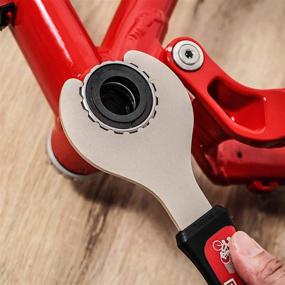 img 1 attached to 🚲 BIKE HAND Bikehand Bicycle Bottom Bracket Removal Crank Tool - Shimano Hollowtech II Compatible: A Must-Have for Bike Maintenance