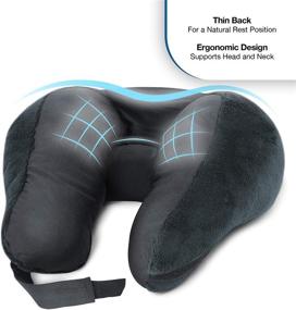 img 3 attached to Cloudz Commuter Classic Travel Pillow