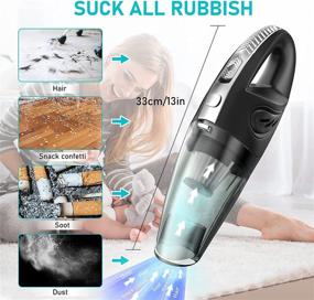 img 2 attached to 🧼 Efficient BELIJA Handheld Cordless Portable Waterwashable for All Your Cleaning Needs