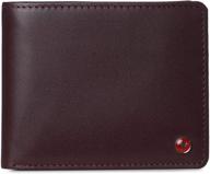 👔 alpine swiss leather windows collection for men: enhanced wallets, card cases & money organizers logo