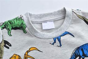 img 2 attached to BTGIXSF Cartoon Crewneck Pullover Sweatshirt - Boys' Clothing for Fashionable Hoodies & Sweatshirts