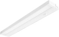 💡 kobi electric k8m4 700 lm 5000k led under cabinet lighting fixture: brighten your space with a 22-inch white finish логотип