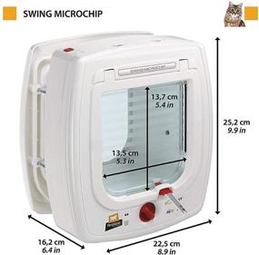 img 3 attached to 72090011 Ferplast Swing Microchip White