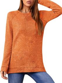 img 2 attached to Casual Sweatshirts Womens Pullover Sweater Sports & Fitness and Team Sports