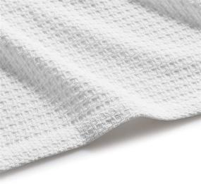 img 2 attached to 🌊 Coastal White Cotton Queen Blanket by Tommy Bahama