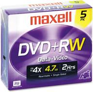 maxell 634045 dvd discs count logo