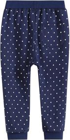 img 3 attached to Charlene Max Toddler Little Sweatpant Girls' Clothing: Stylish Pants & Capris for Your Little Ones