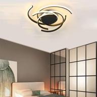 💡 phlilqe dimmable led ceiling chandelier: remote control hanging lamp for modern living spaces logo