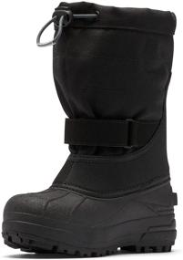 img 3 attached to 👢 Идеальное зимнее снаряжение: зимние сапоги Columbia Unisex-Child Powderbug Plus II Snow Boot