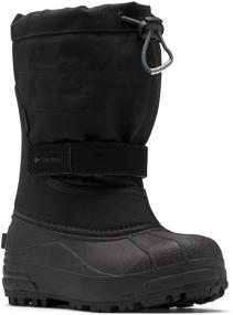 img 4 attached to 👢 Идеальное зимнее снаряжение: зимние сапоги Columbia Unisex-Child Powderbug Plus II Snow Boot