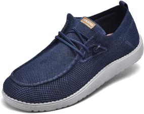 img 4 attached to Ultimate Comfort and Style: ITAZERO Stretch Loafers Sneakers for Men – Perfect Slip-Ons with Unmatched Comfort