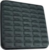 vive max gel seat cushion: orthopedic, bariatric coccyx pillow for maximum comfort and pain relief in car, truck, wheelchair, airplane, stadium, and office logo