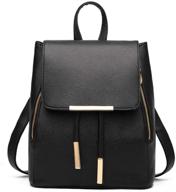 wink kangaroo shoulder rucksack backpack women's handbags & wallets and fashion backpacks logo