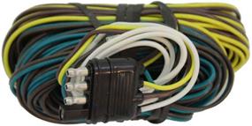 img 1 attached to 🚗 Hopkins 48265: Ultimate 30' 4 Wire Flat Trailer Side Y-Harness Connector - Top-notch Performance & Durability