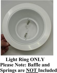 img 1 attached to 🔆 White Oversized Recessed Lighting Fixture Pack