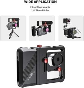 img 1 attached to Smartphone Filmmaking Stabilizer Videomaker Videographer Camera & Photo