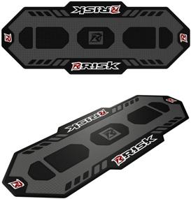 img 3 attached to 🏭 Enhanced Factory Pit Mat - Risk Racing 00244 in Black/Grey