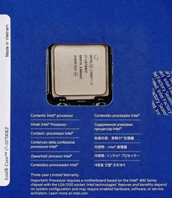 img 3 attached to 💪 High-Performance Intel Core i7-10700KF 3.80GHz LGA1200 Socket CPU - Delivering Exceptional Power at 125 Watts