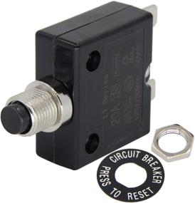 img 3 attached to ⚡️ RKURCK 20A Circuit Breaker L1 Series - Thermal Overload Protector, Manual Reset, 125-250V AC/50V DC, Push Button, Thermal Circuit Breaker 20 Amp