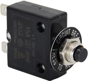 img 2 attached to ⚡️ RKURCK 20A Circuit Breaker L1 Series - Thermal Overload Protector, Manual Reset, 125-250V AC/50V DC, Push Button, Thermal Circuit Breaker 20 Amp