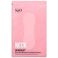 sio beauty neck lift silicone patch - overnight neckline wrinkle treatment for fine lines, neck wrinkles, and turkey neck logo