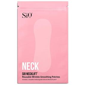 img 4 attached to SiO Beauty Neck Lift Silicone Patch - Overnight Neckline Wrinkle Treatment for Fine Lines, Neck Wrinkles, and Turkey Neck