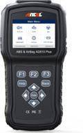 🔌 ancel ad610 plus+: сканер obdii с функцией сброса abs srs, проверкой диагностики двигателя и чтением кодов sas. логотип