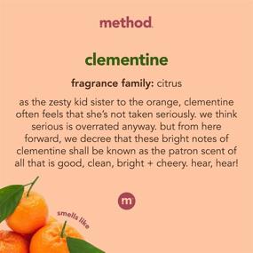 img 2 attached to 🍊 Method Gel Dish Soap Refill, Clementine, 36 oz, 1 pack, Varying Packaging – Buy Online Now!